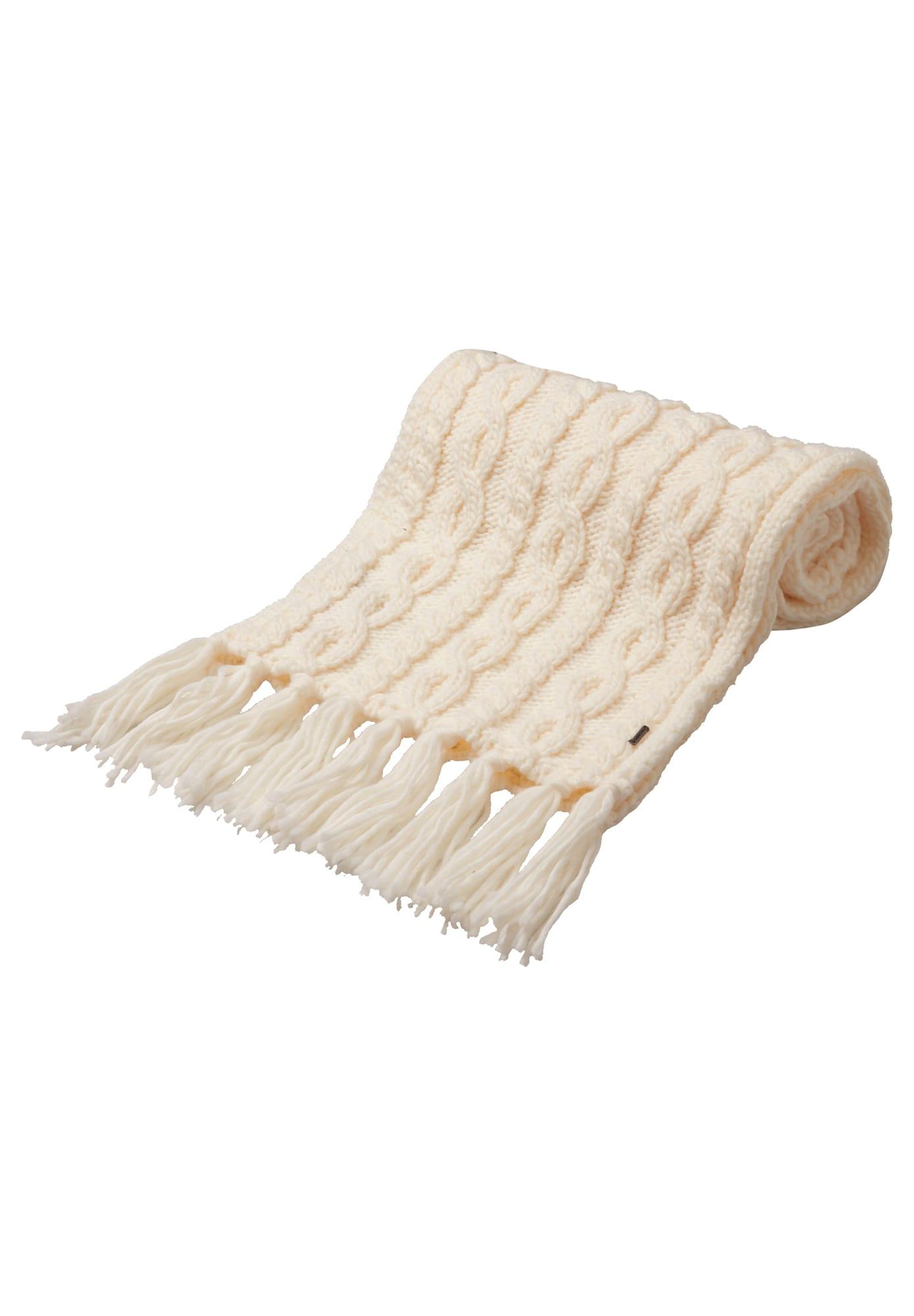 Funky Buddha Γυναικείο Κασκόλ (FBL006-123-10-OFF-WHITE) Λευκό