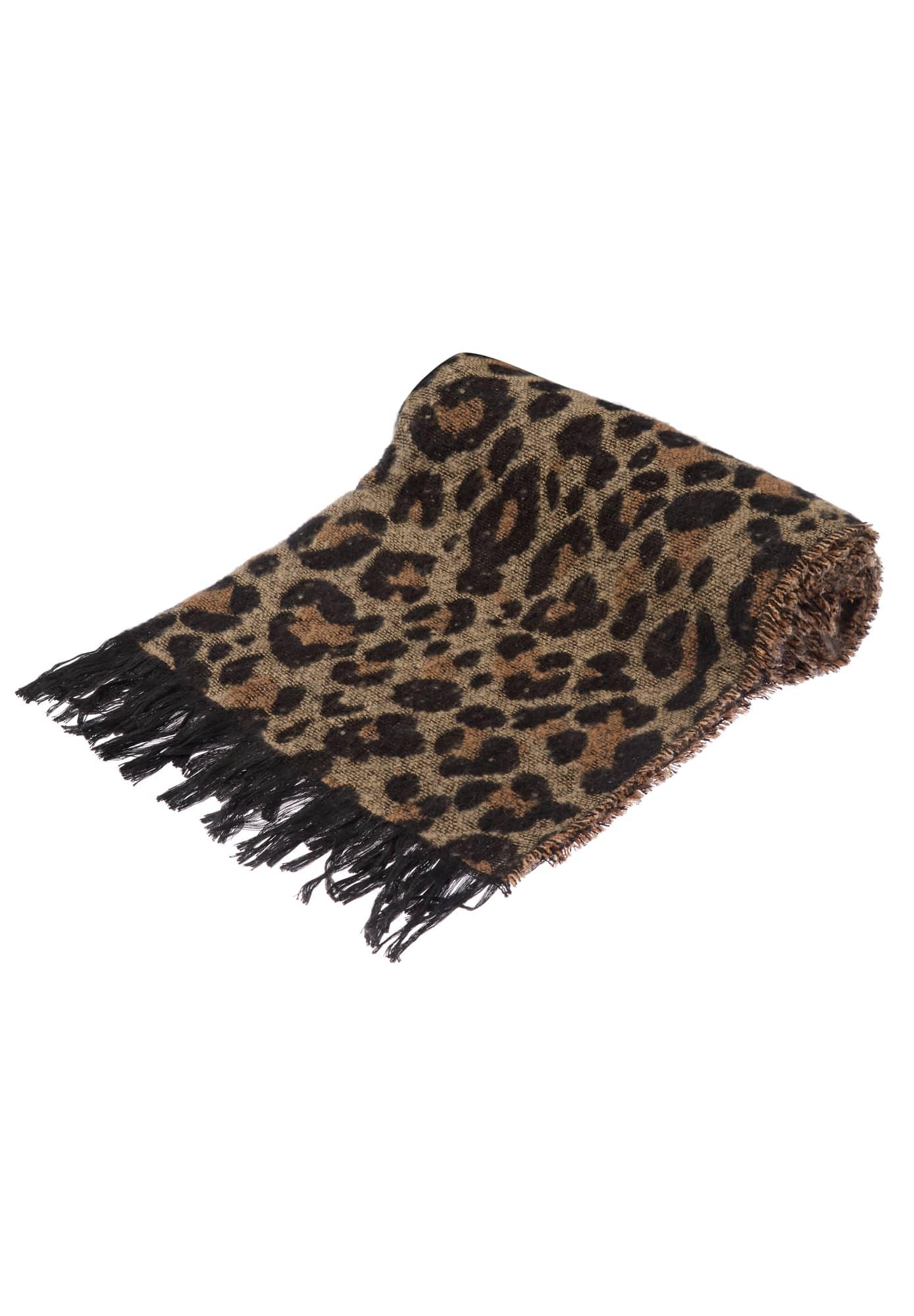 Funky Buddha Γυναικείο Κασκόλ (FBL006-142-10-CAMEL) Καφέ