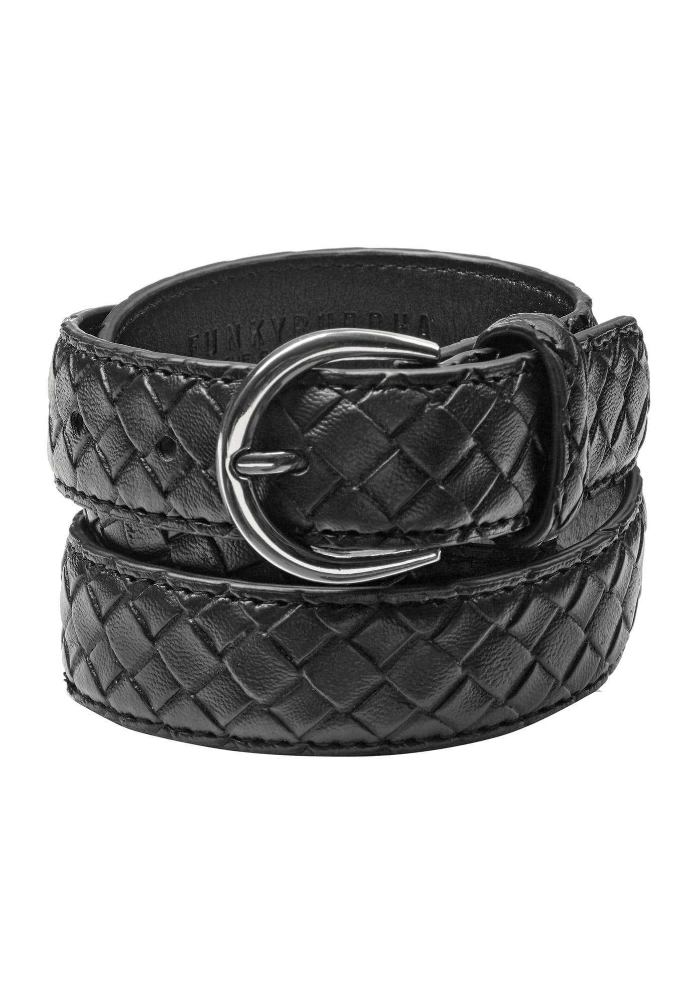 Funky Buddha Ζώνη Γυναικεία (FBL006-158-10-BLACK) Μαύρο