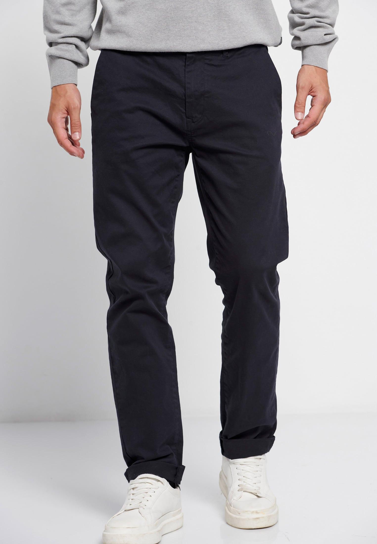 Funky Buddha Παντελόνι Ανδρικό (FBM006-001-02-NAVY) Μπλέ