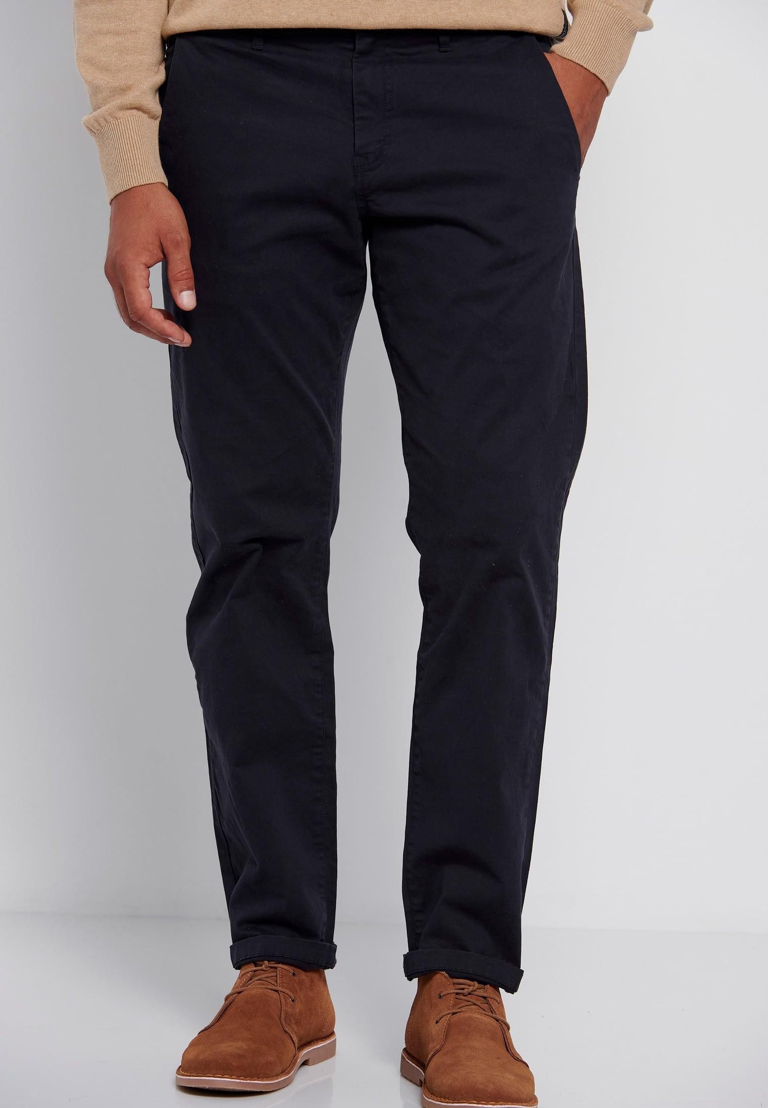 Funky Buddha Ανδρικό Παντελόνι Chino (FBM006-007-02-NAVY) Μπλέ