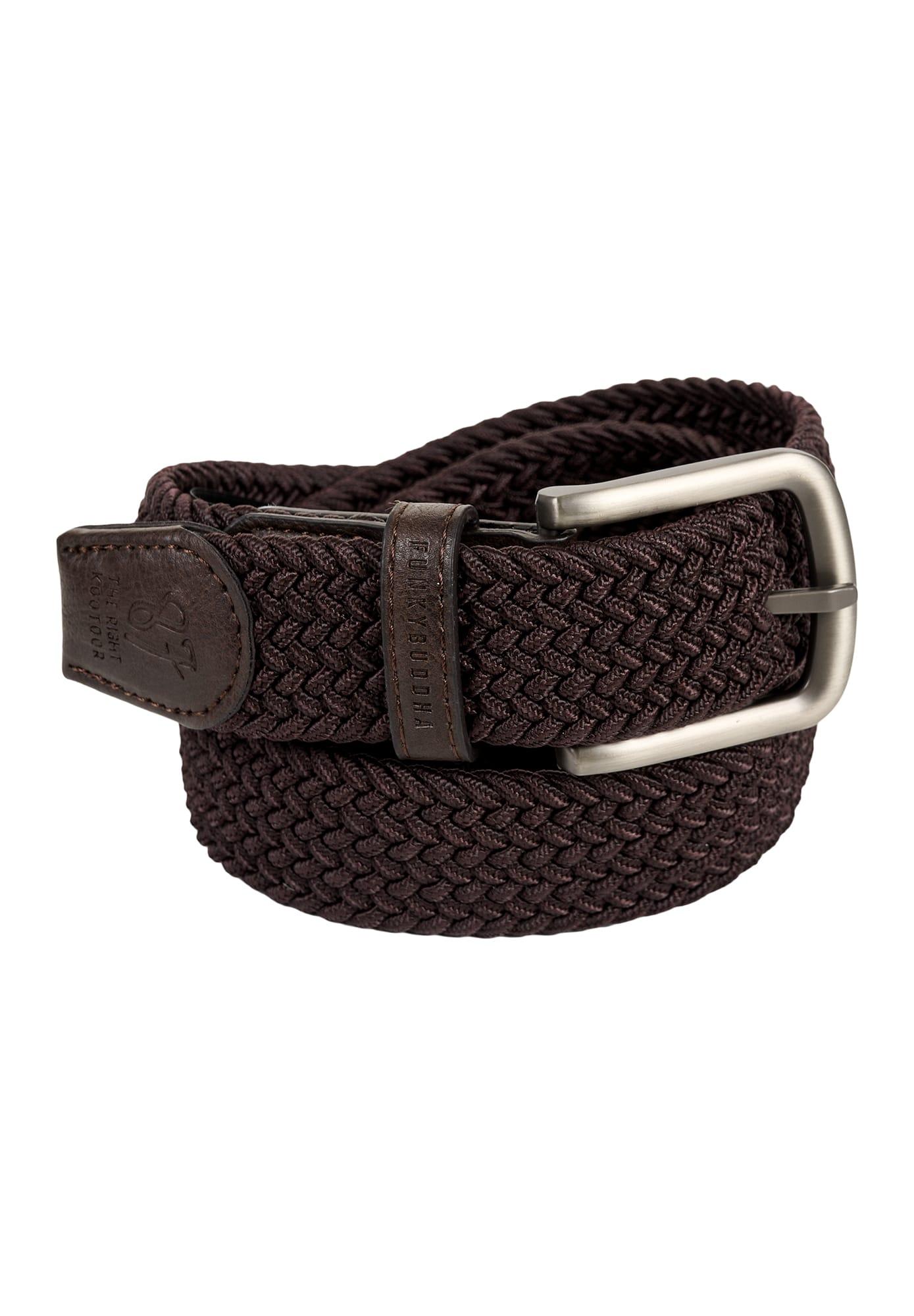 Funky Buddha Ζώνη Ανδρικη (FBM006-034-10-BROWN) Καφέ