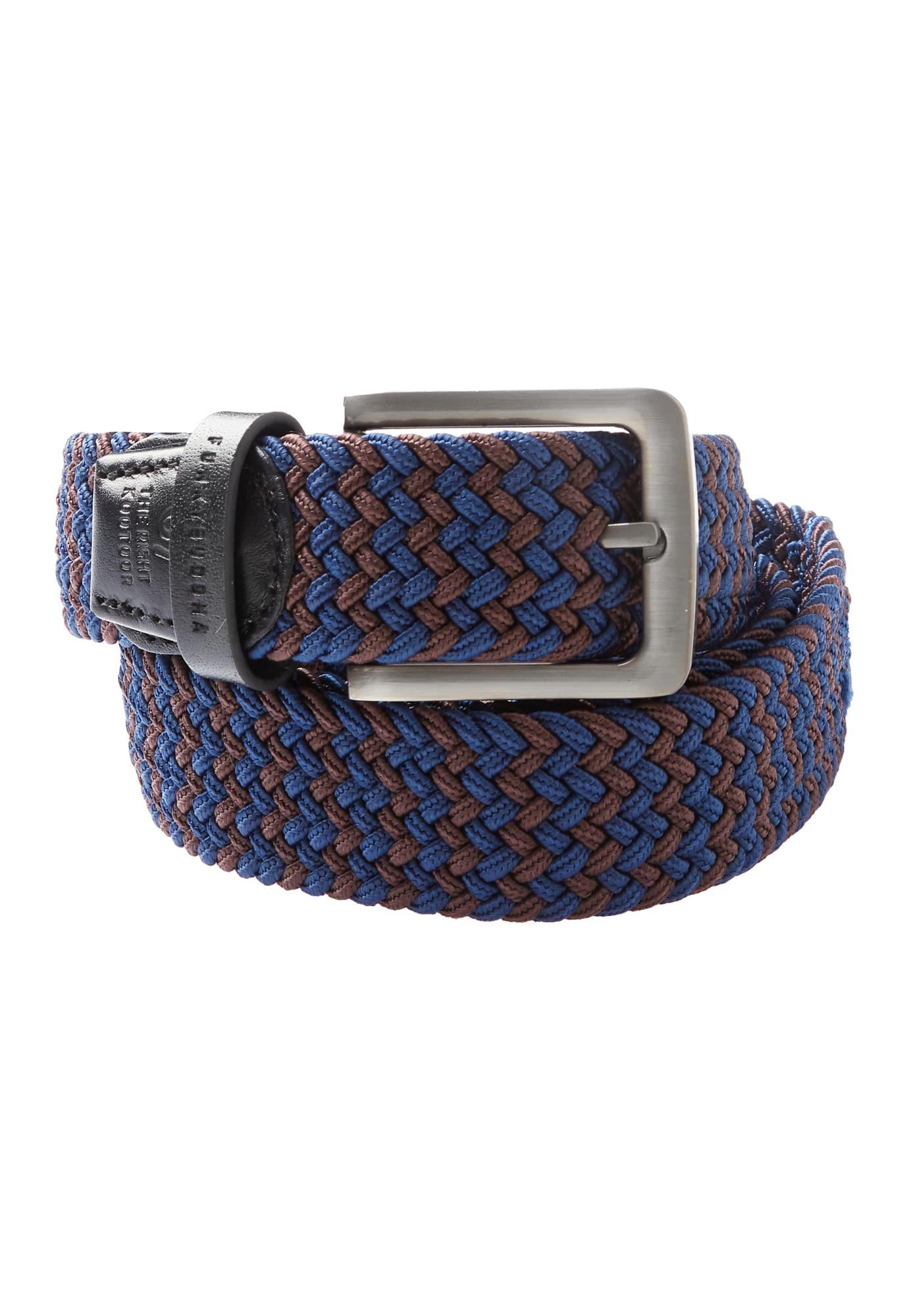 Funky Buddha Ζώνη Ανδρικη (FBM006-037-10-MULTI) Μπλέ