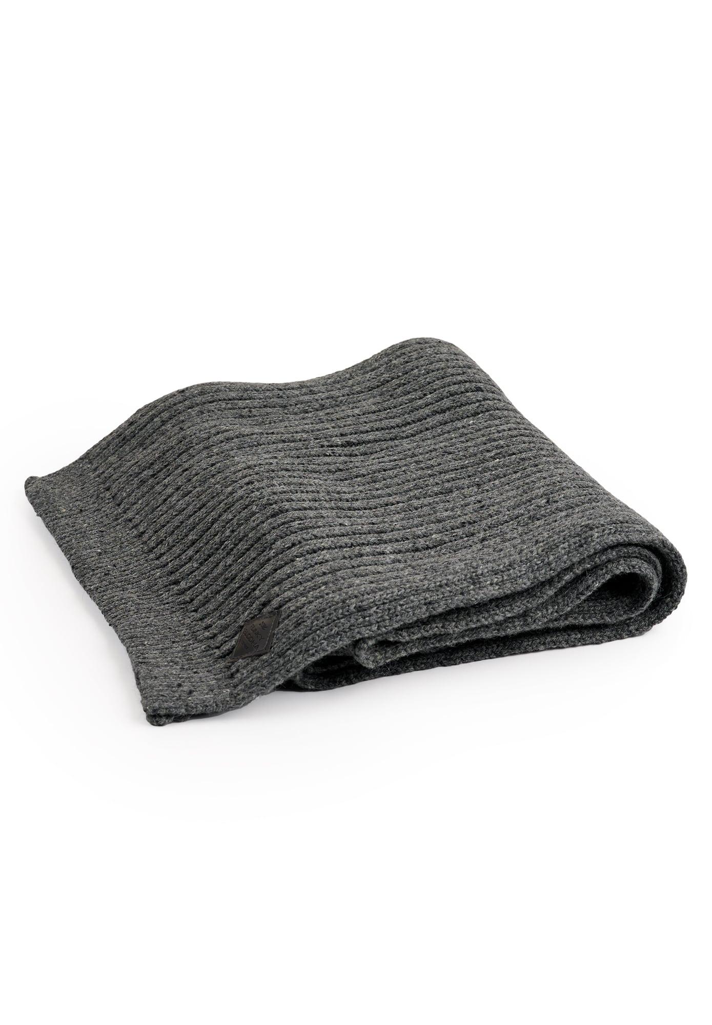 Funky Buddha Ανδρικό Κασκόλ (FBM006-070-10-GREY-MEL) Γκρί