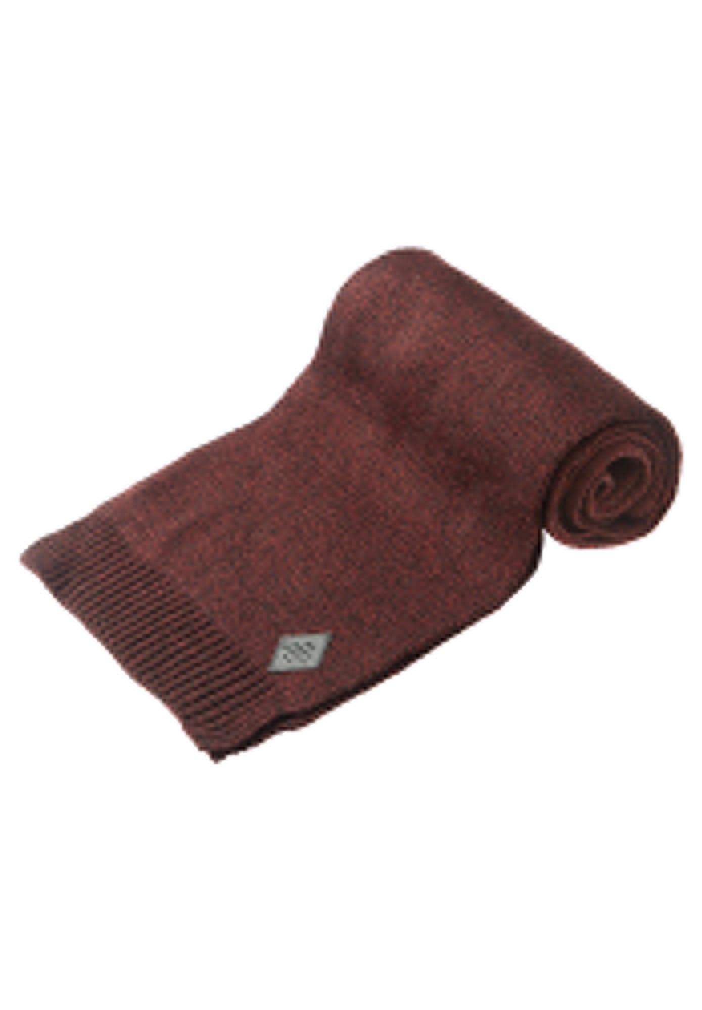 Funky Buddha Ανδρικό Κασκόλ (FBM006-081-10-BURGUNDY-MEL) Κόκκινο