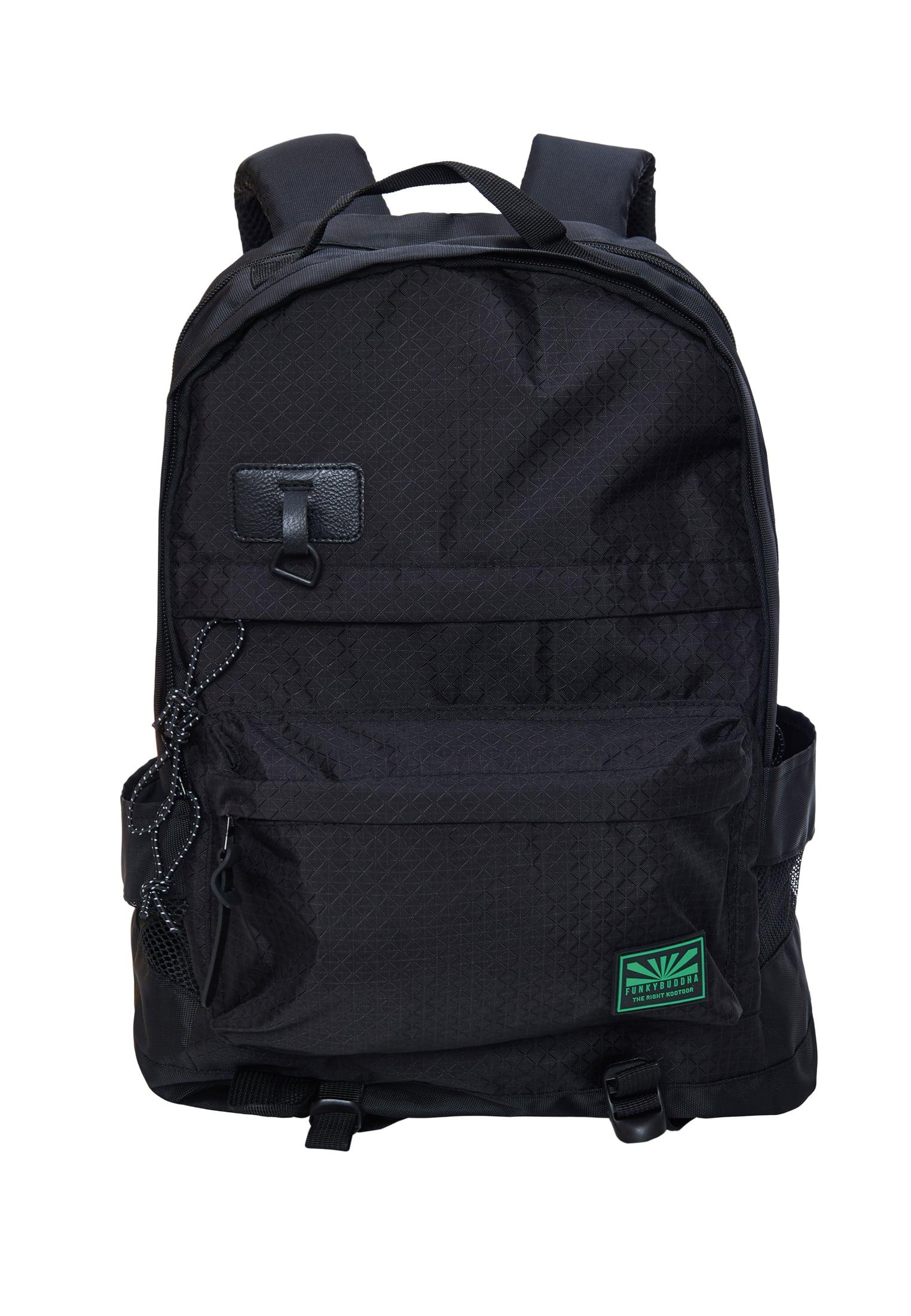 Funky Buddha Ανδρικό Σακίδιο (FBM007-001-10-BLACK) Μαύρο