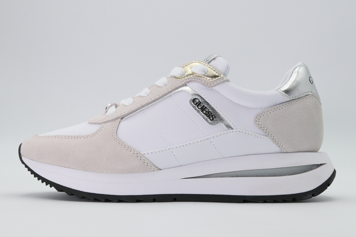 Guess Belluna - Lage sneakers voor vrouwen - Grijs