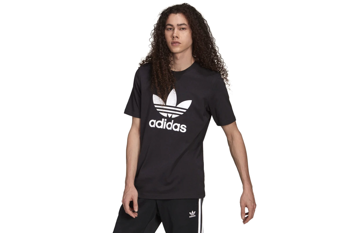 Adidas Originals Trefoil T-Shirt (H06642) ΜΑΥΡΟ