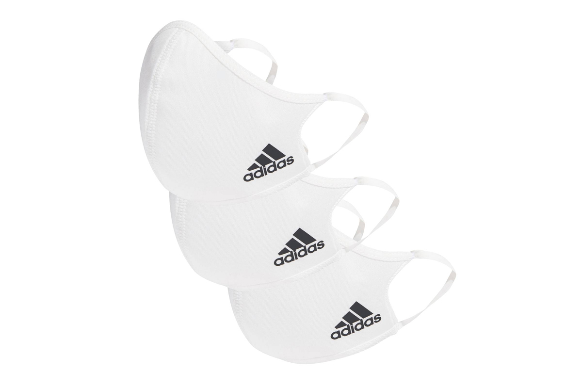 Adidas Performance Face Cvr M-L 3 Pieces - Μασκες Προσωπου - Face Masks 3 Τεμ (H34578) Λευκό