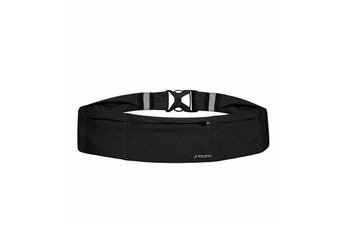 Fitletic Triple Pouch Τσαντάκι Μέσης (HB03-01) Μαύρο