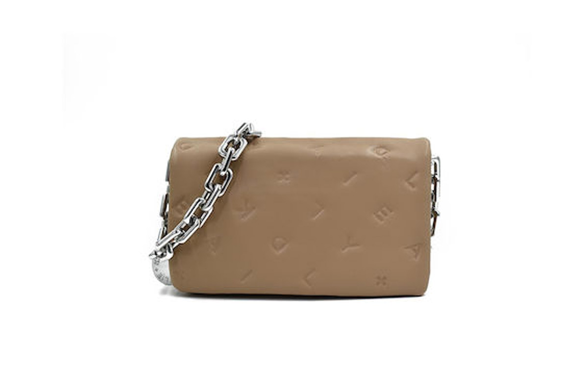 Kendall + Kylie Τσαντάκι Χιαστί - Ώμου (HBKK-322-0005-36) Καφέ
