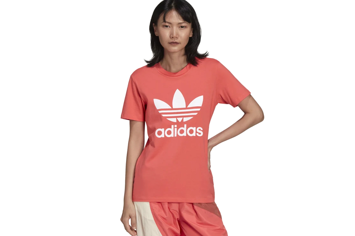 Adidas Originals Trefoil Tee T-Shirt (HE6871) ΦΟΥΞΙΑ