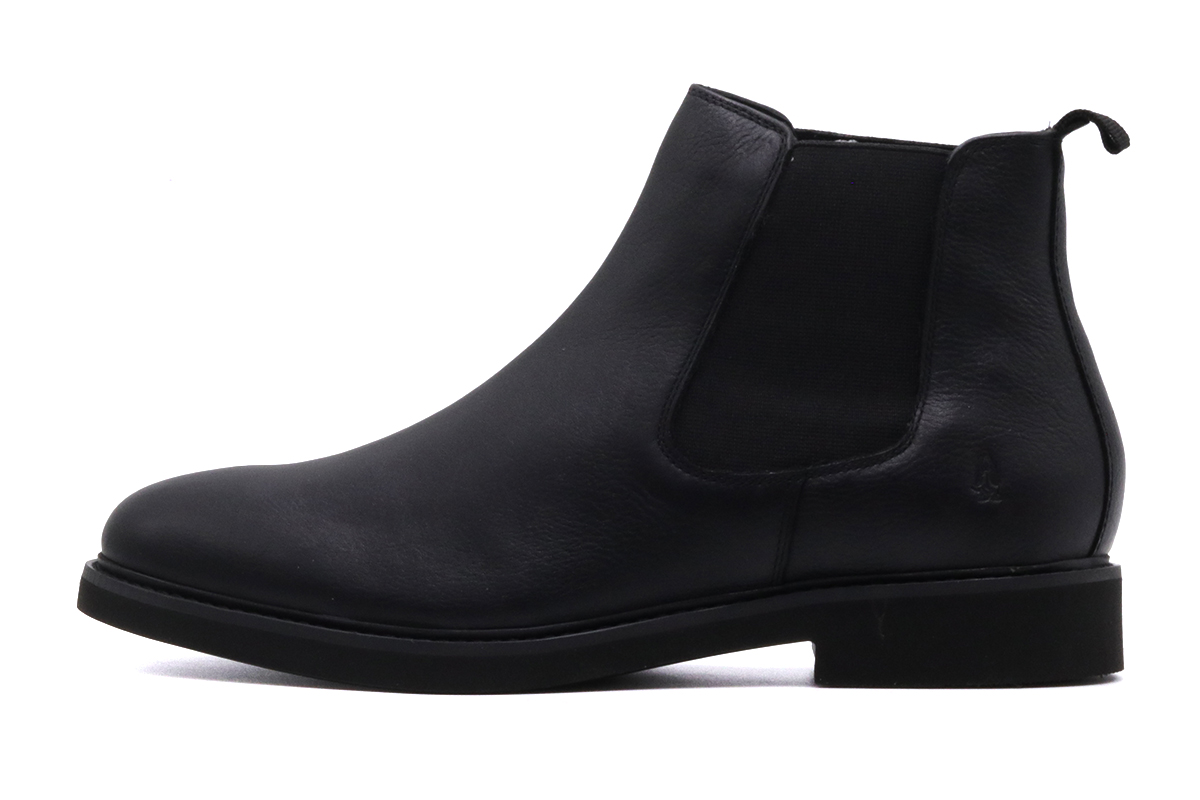 Hush Puppies Detroit Chelsea Μποτάκια Μόδας (HM02282-001) Μαύρο