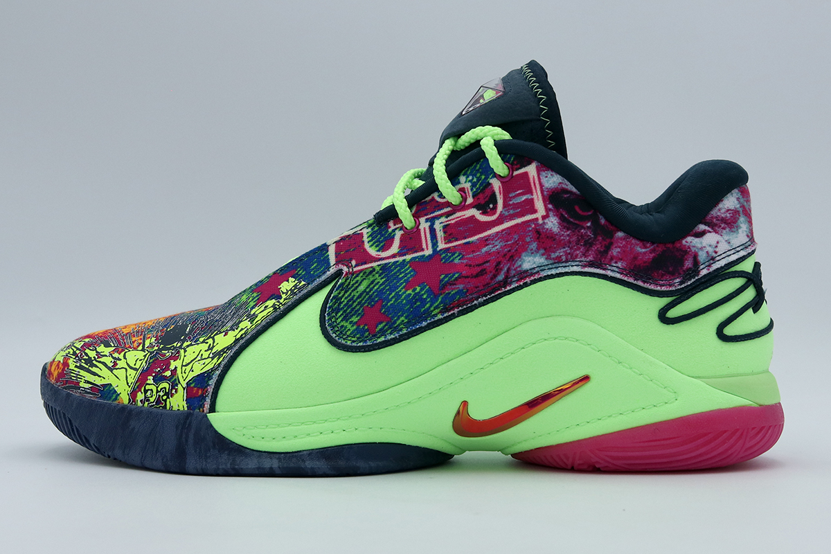 lebron 16 green and purple