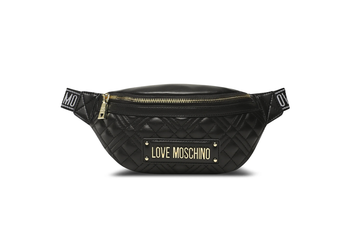 Love Moschino Borsa Quilted Τσαντάκι Μέσης (JC4003PP1GLA0000) Μαύρο