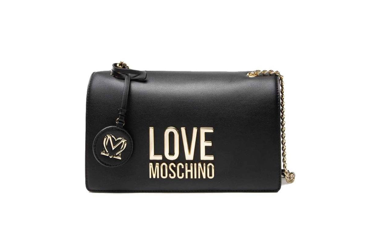 Love Moschino Borsa Τσαντάκι Χιαστί - Ώμου (JC4099PP1GLI0000) Μαύρο