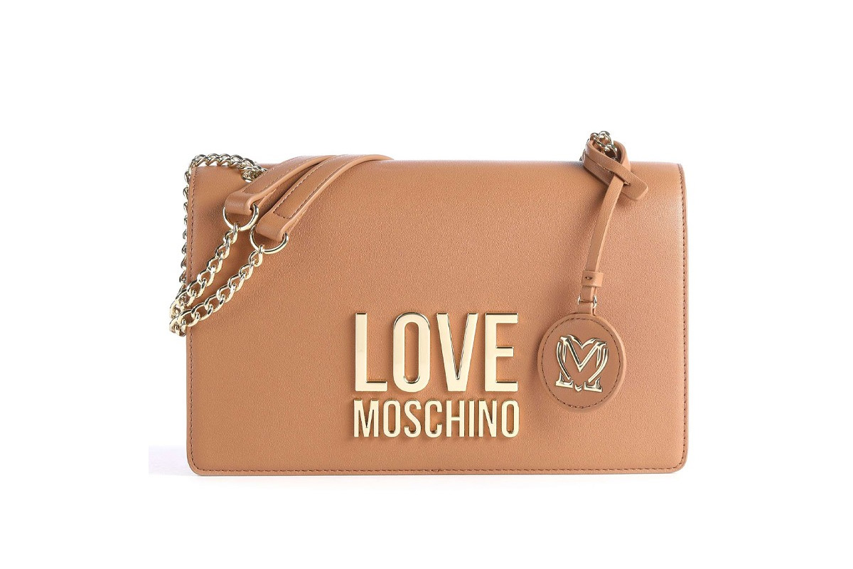 Love Moschino Borsa Τσαντάκι Χιαστί - Ώμου (JC4099PP1GLI0201) Καφέ