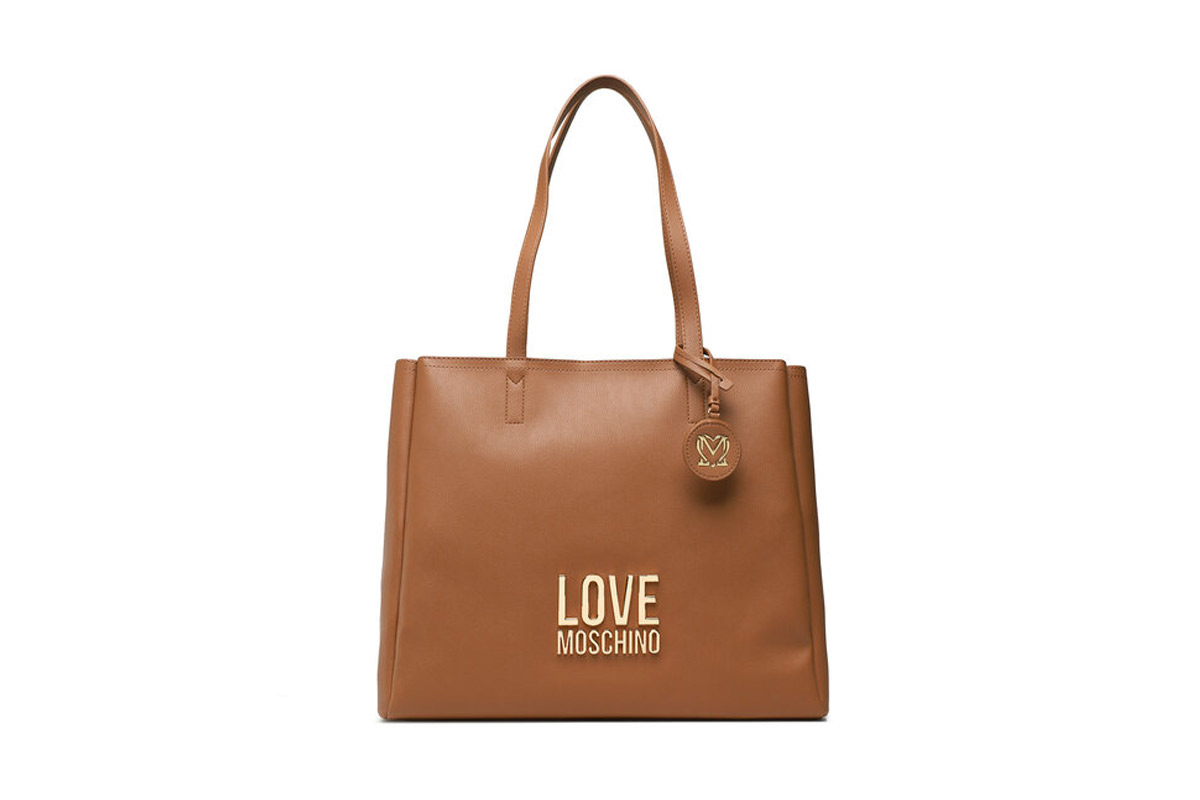 Love Moschino Borsa Τσάντα Shopper (JC4100PP1GLI0201) Καφέ