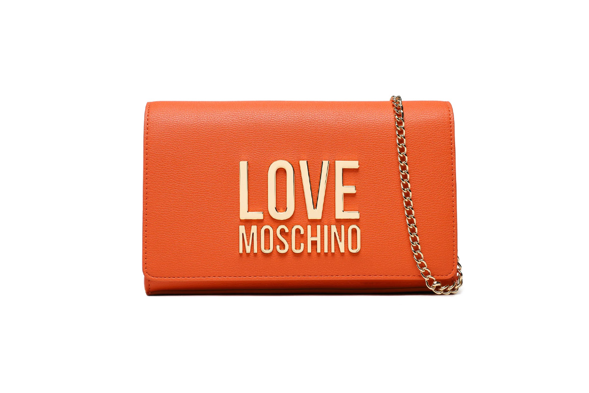 Love Moschino Borsa Τσαντάκι Χιαστί - Ώμου (JC4127PP1GLI0450) Πορτοκαλί