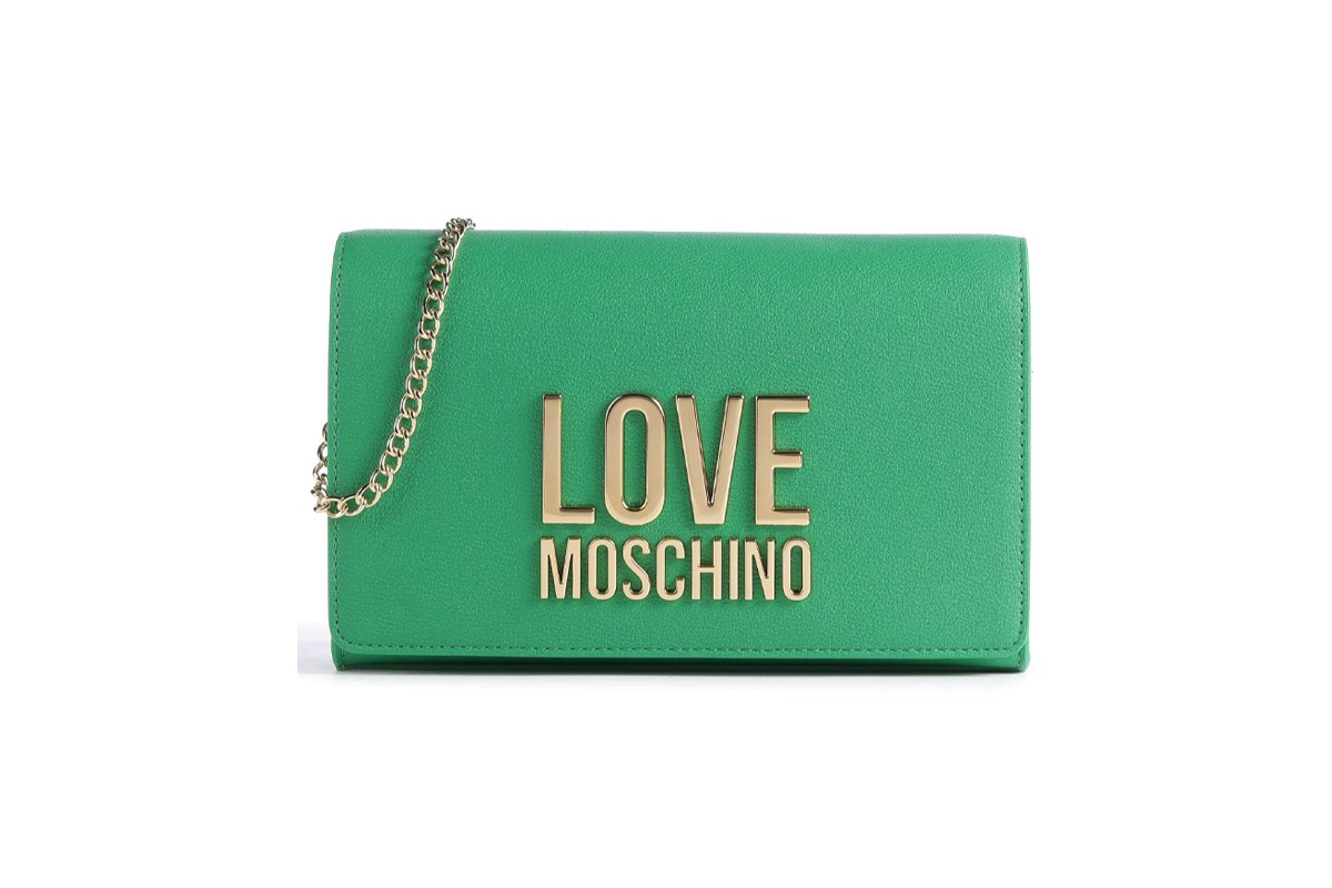 Love Moschino Borsa Τσαντάκι Χιαστί - Ώμου (JC4127PP1GLI0801) Πράσινο