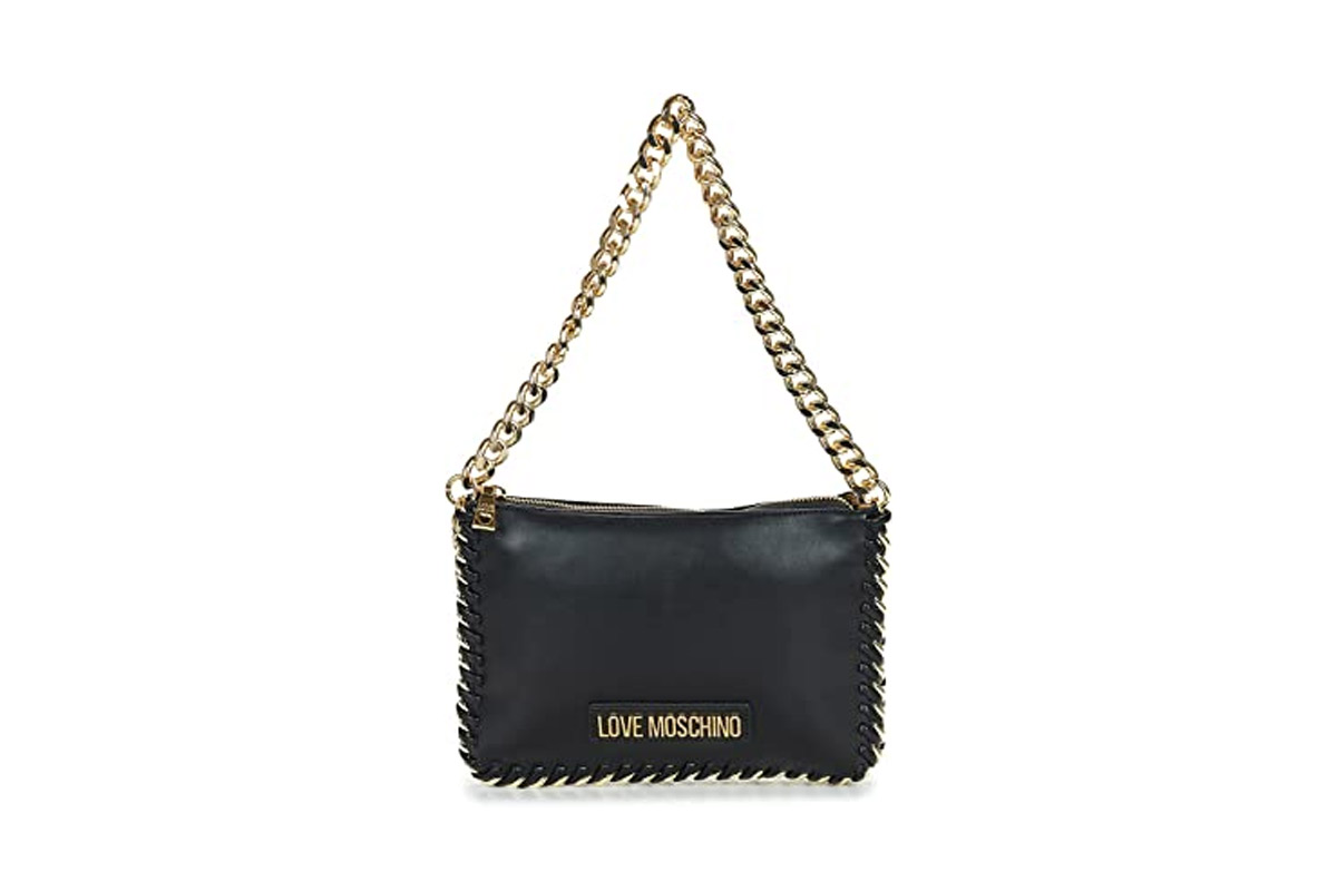 Love Moschino Borsa Τσαντάκι Χιαστί - Ώμου (JC4245PP0GKQ100A) Μαύρο