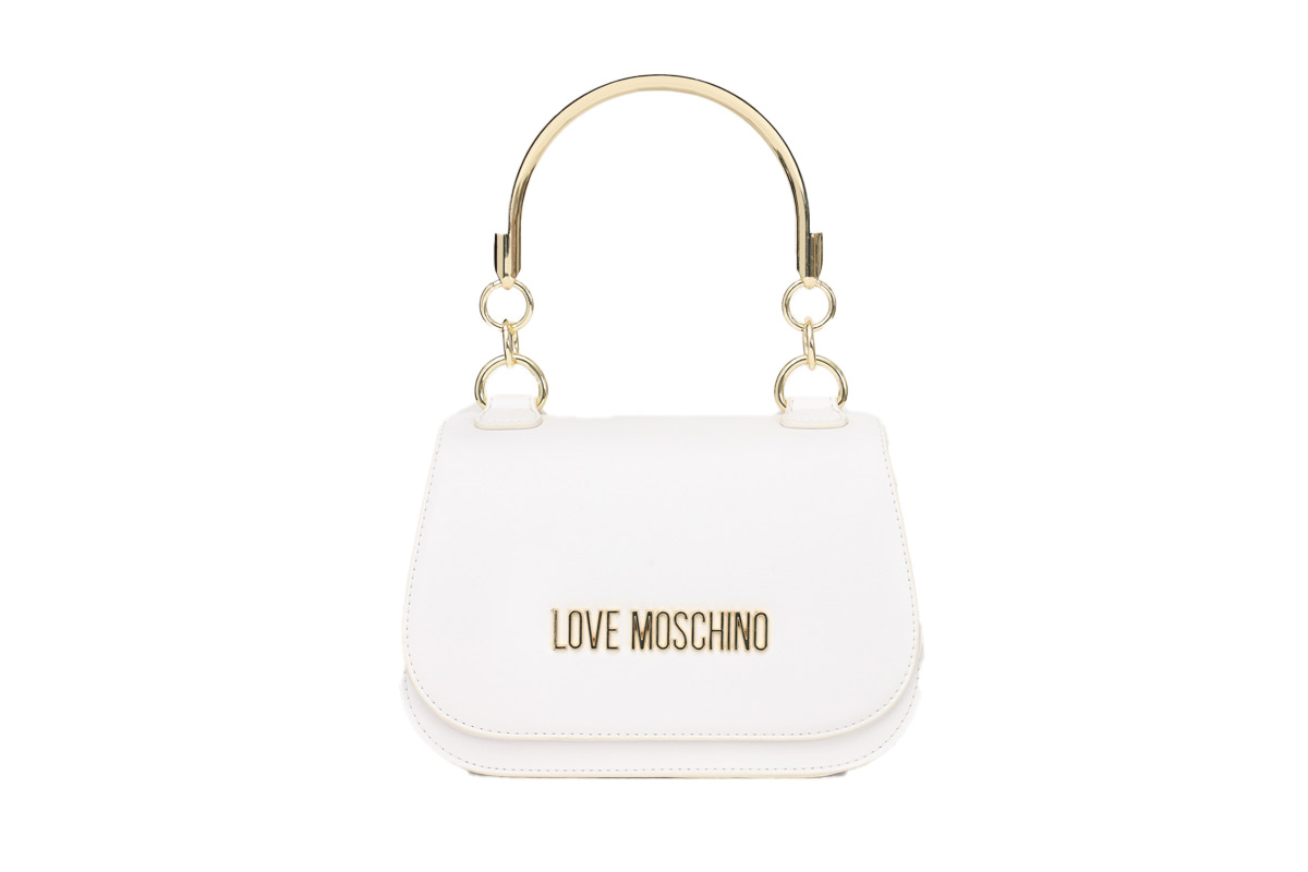 Love Moschino Borsa Τσαντάκι Χιαστί - Ώμου (JC4286PP0GKF0100) Λευκό