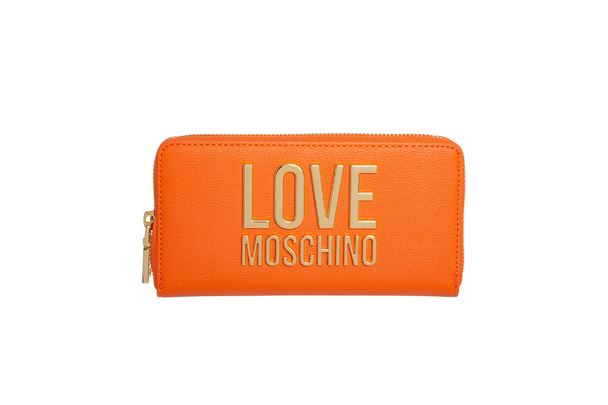 Love Moschino Portafogli Πορτοφόλι Γυναικείο (JC5611PP1GLI0450) Πορτοκαλί
