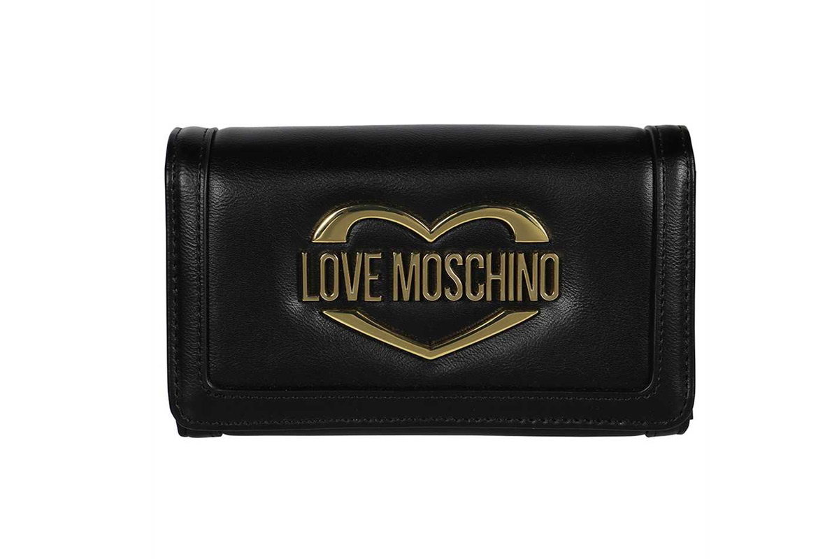 Love Moschino Portofogli Πορτοφόλι (JC5624PP1GLD100A) Μαύρο