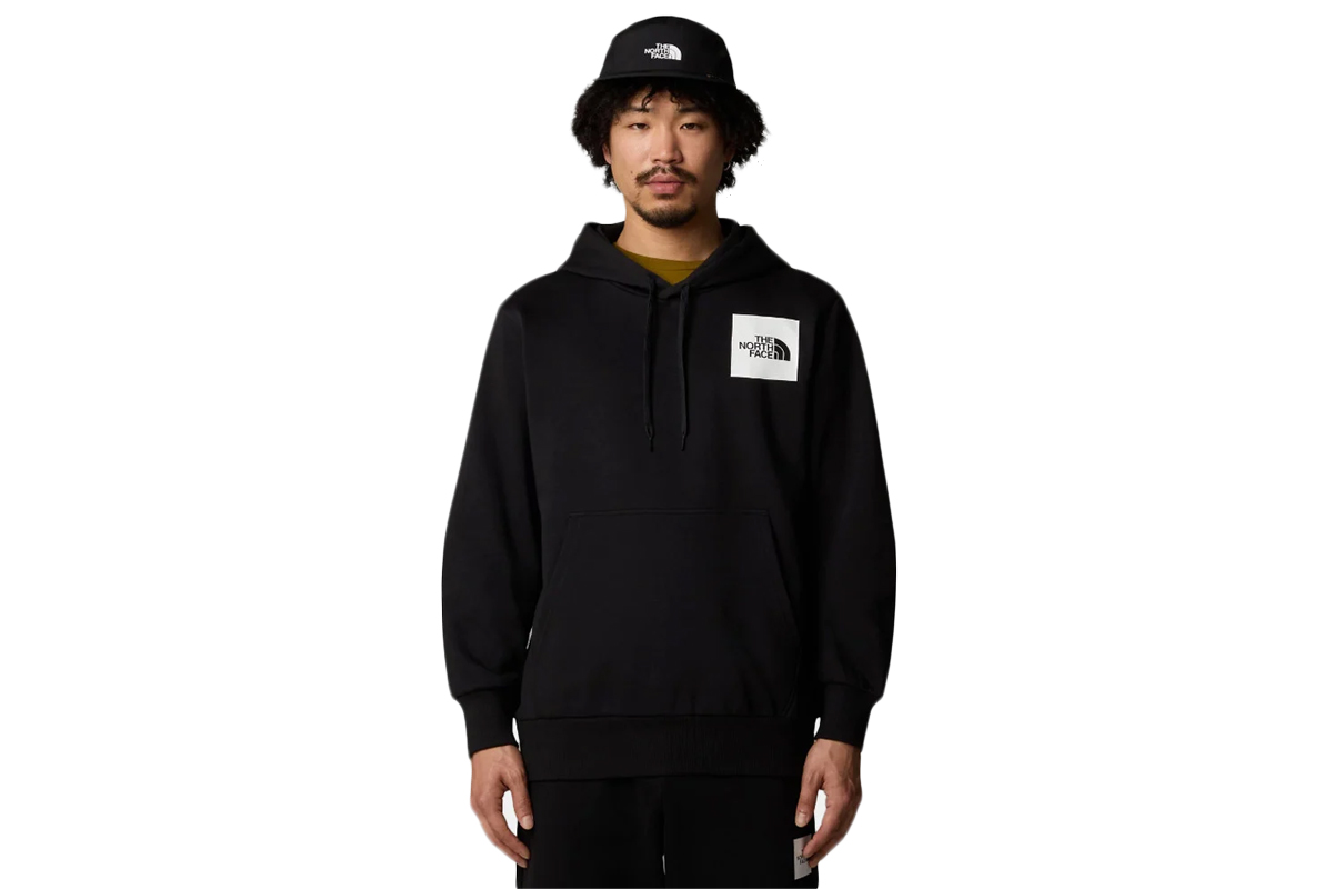 The North Face Fine Ανδρικό Φούτερ Με Κουκούλα Μαύρο Hall of Brands