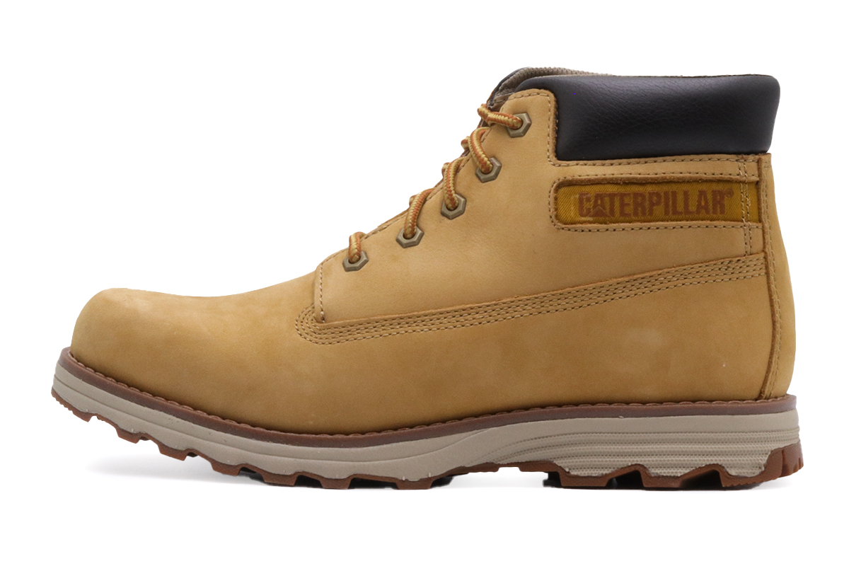 Caterpillar Founder Boston Μποτάκια Μόδας (P717821) Κίτρινο