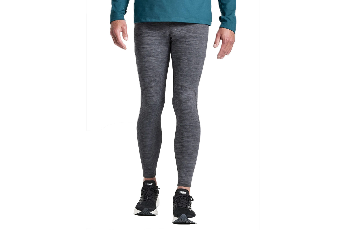 Saucony Solstice Tight Κολάν Μακρύ Ανδρικό (SAM800299-LN) Μαύρο
