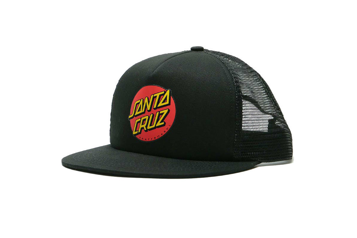 Santa Cruz Classic Dot Mesh Cap Καπέλο Snapback (SCA-CAP-0227) Μαύρο