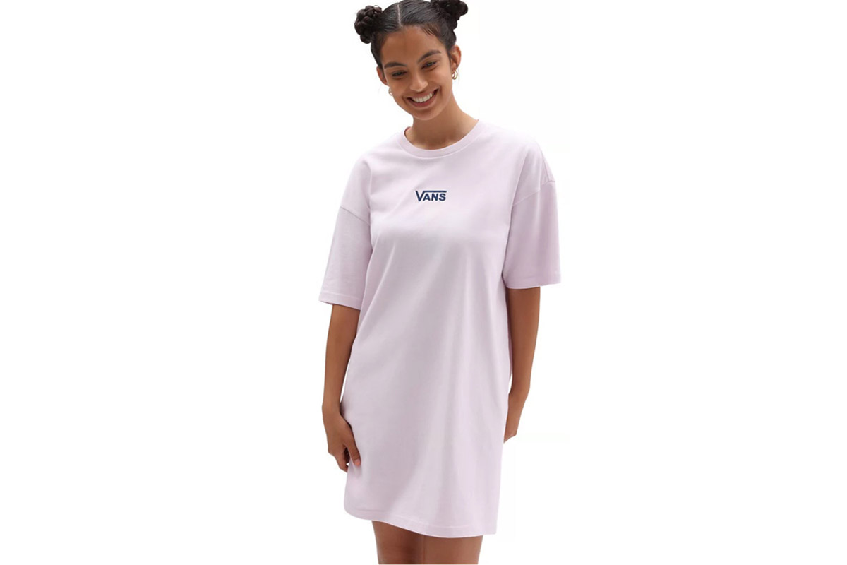 Vans Wm Center Vee Tee Dr (VN0A4RU2YEU1) Μώβ