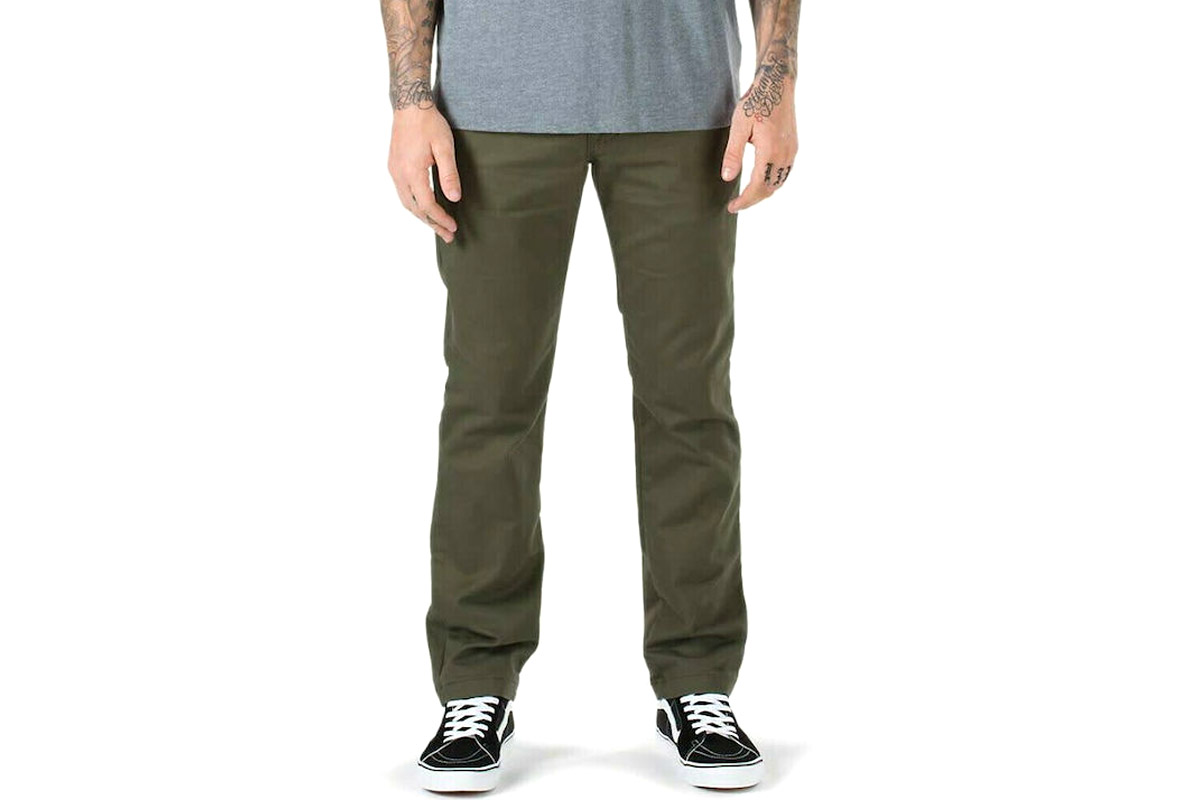 Vans Mn Authentic Ch Ανδρικό Παντελόνι Chino (VN0A5FJ7KCZ1) Πράσινο